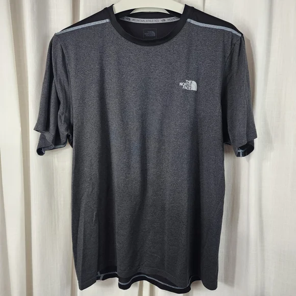 The North Face Men's Charcoal Short Sleeve Tee - Picture 1 of 3